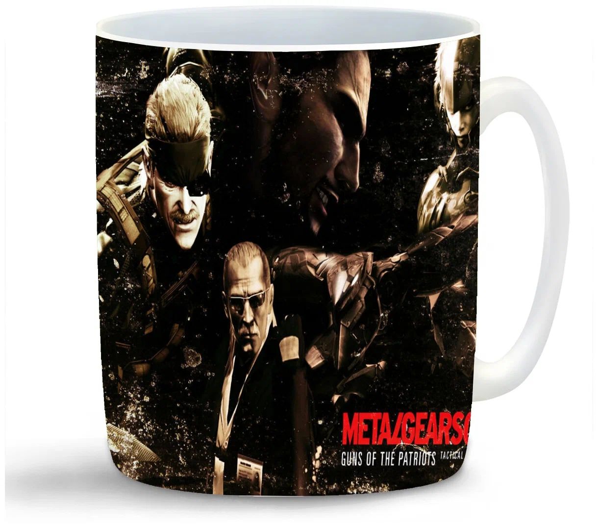 

Кружка CoolPodarok MGS4 Metal Gear Sold Персонажи