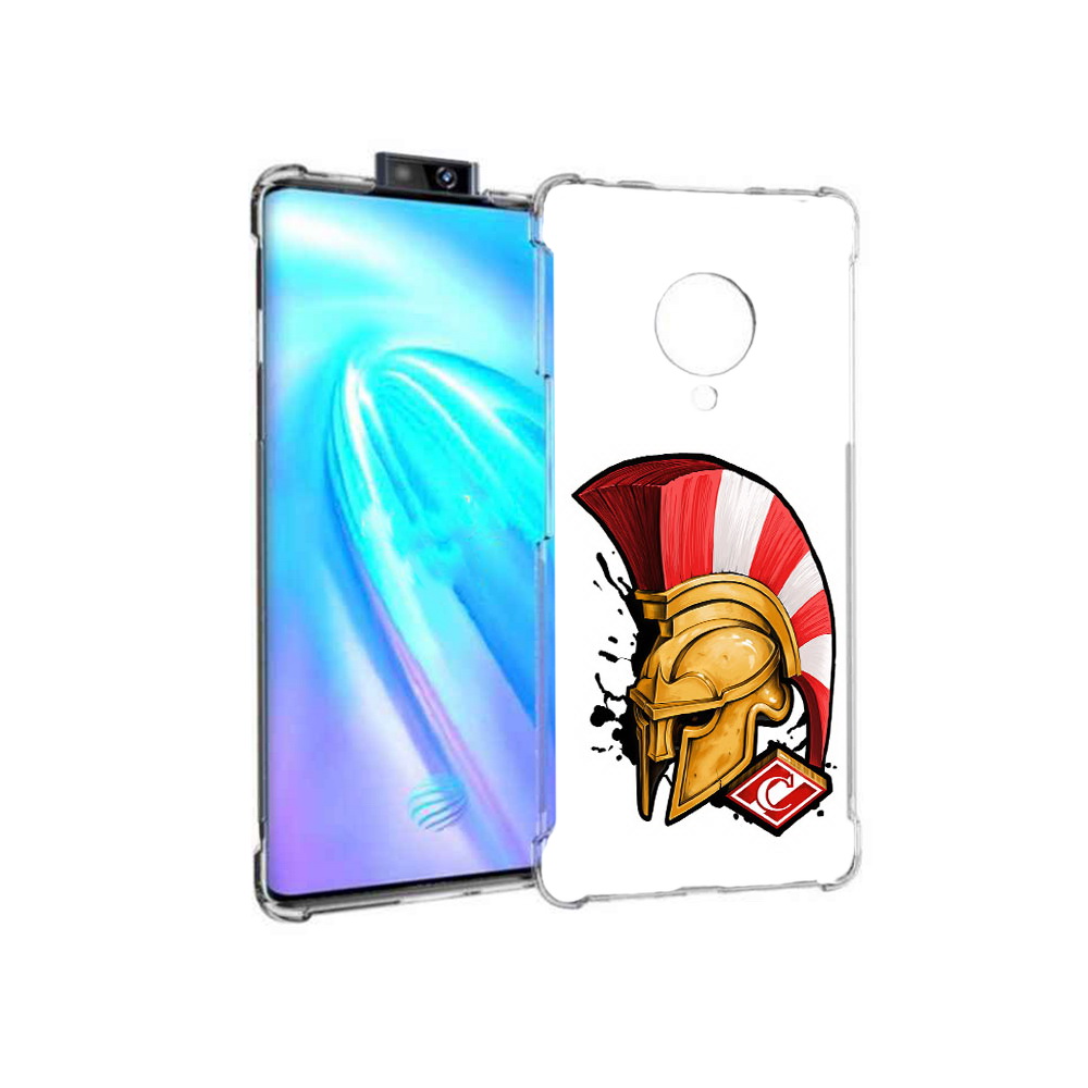 

Чехол MyPads Tocco для Vivo NEX 3 ФК спартак шлем (PT136035.381.185), Прозрачный, Tocco
