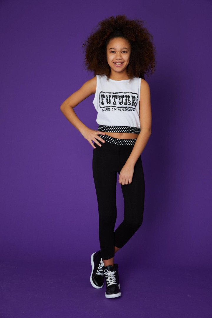 

Топ для девочки LittleStar 1609-yx экрю 110-116 (доставка из-за рубежа), Белый, 1609-yx