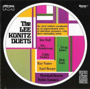 KONITZ, LEE: The Lee Konitz Duets