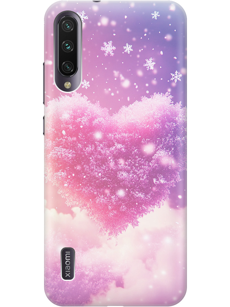 

Силиконовый чехол на Xiaomi Mi A3 / CC9e с принтом "Пушистое сердце", Прозрачный;белый;розовый, 721701091