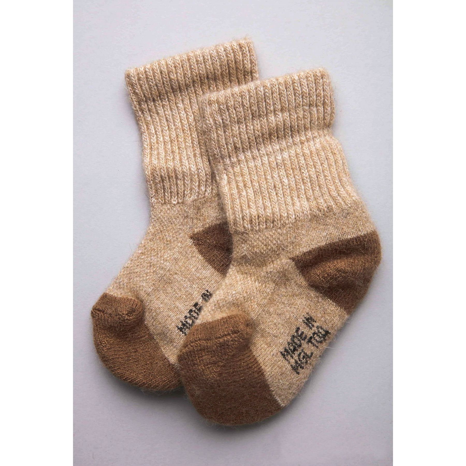 фото Носки детские монголка из монгольской шерсти 02102_5 р.18-20