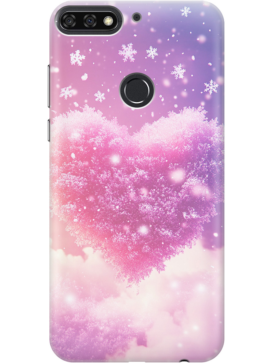 

Силиконовый чехол на Honor 7C / 7A Pro / Huawei Y6 Prime (2018) с принтом 874439, Прозрачный;белый;розовый, 717873091