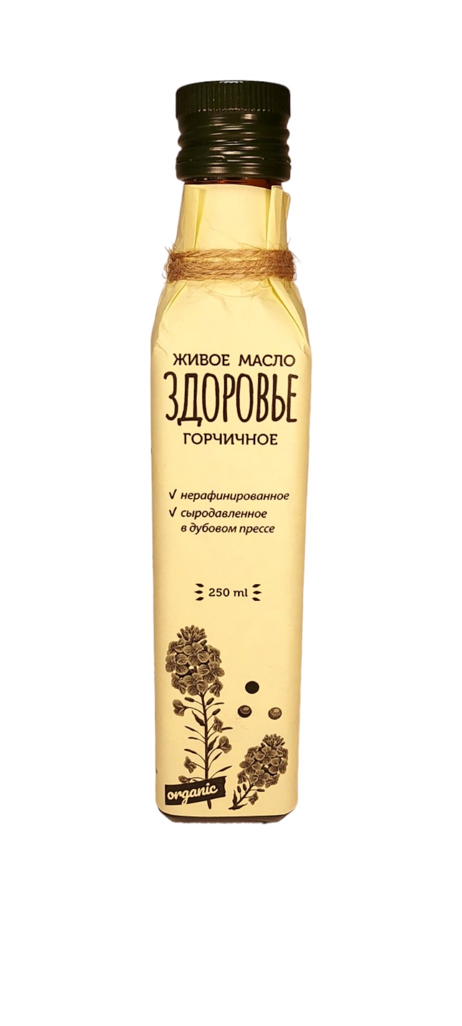 Масло горчичное КИНДЕРАШ сыродавленное, 250 мл