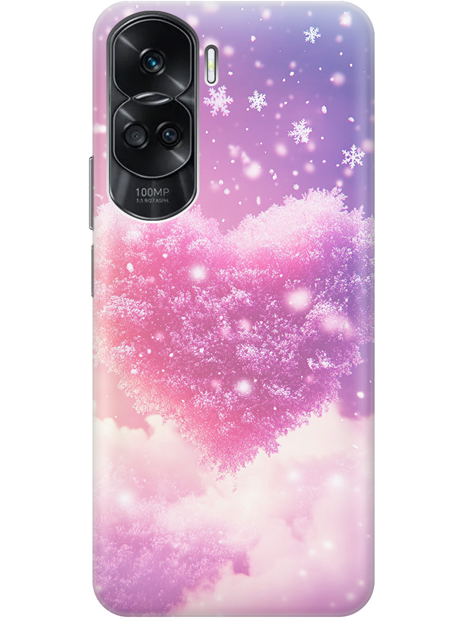 

Силиконовый чехол на Honor 90 Lite с принтом "Пушистое сердце", Прозрачный;белый;розовый, 772622691