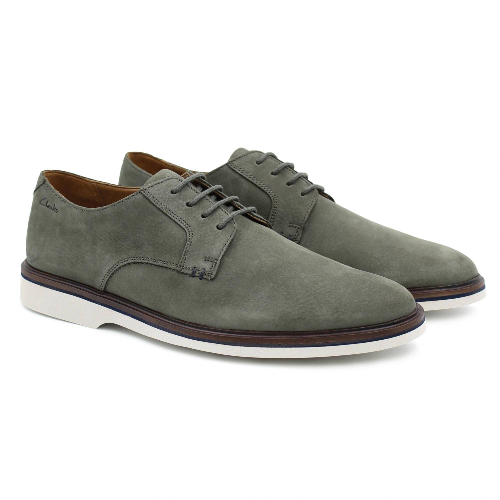 

Полуботинки мужские Clarks Malwood Plain 26159565 хаки 41 EU, Malwood Plain 26159565