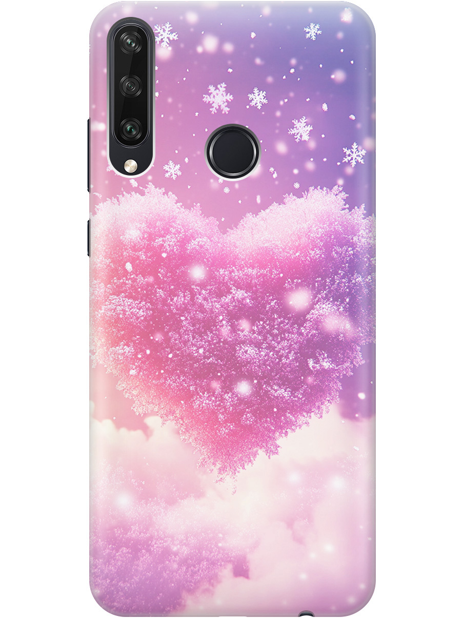 

Силиконовый чехол на Huawei Y6P с принтом "Пушистое сердце", Прозрачный;белый;розовый, 723101091