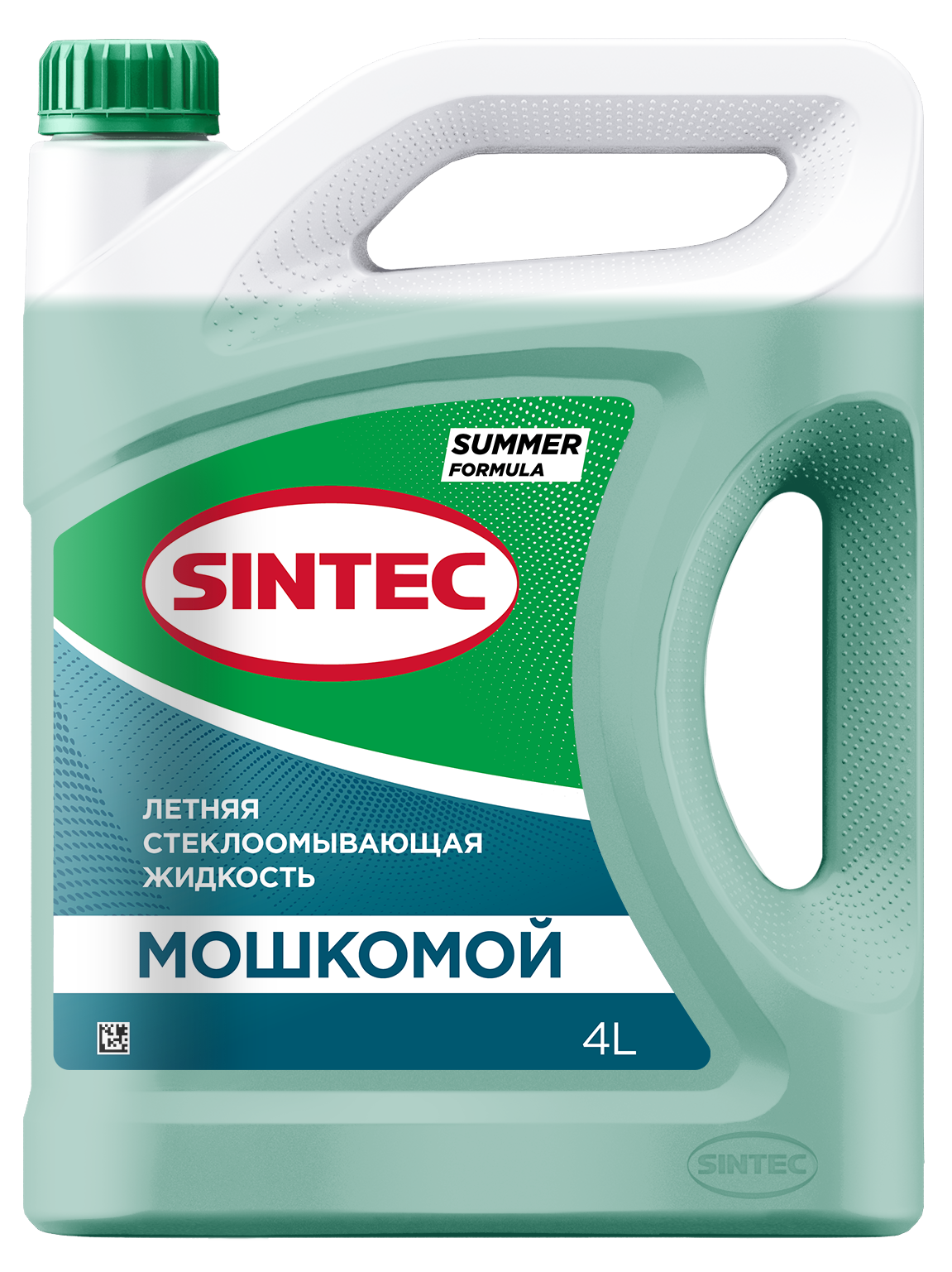 

Жидкость стеклоомывателя Sintec Мошкомой 4л, летняя, Зеленый, 900380