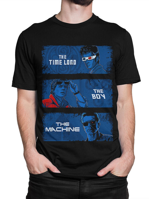 

Футболка мужская Dream Shirts Путешественники во времени 5000828-2 черная M, Черный, Путешественники во времени 5000828-2