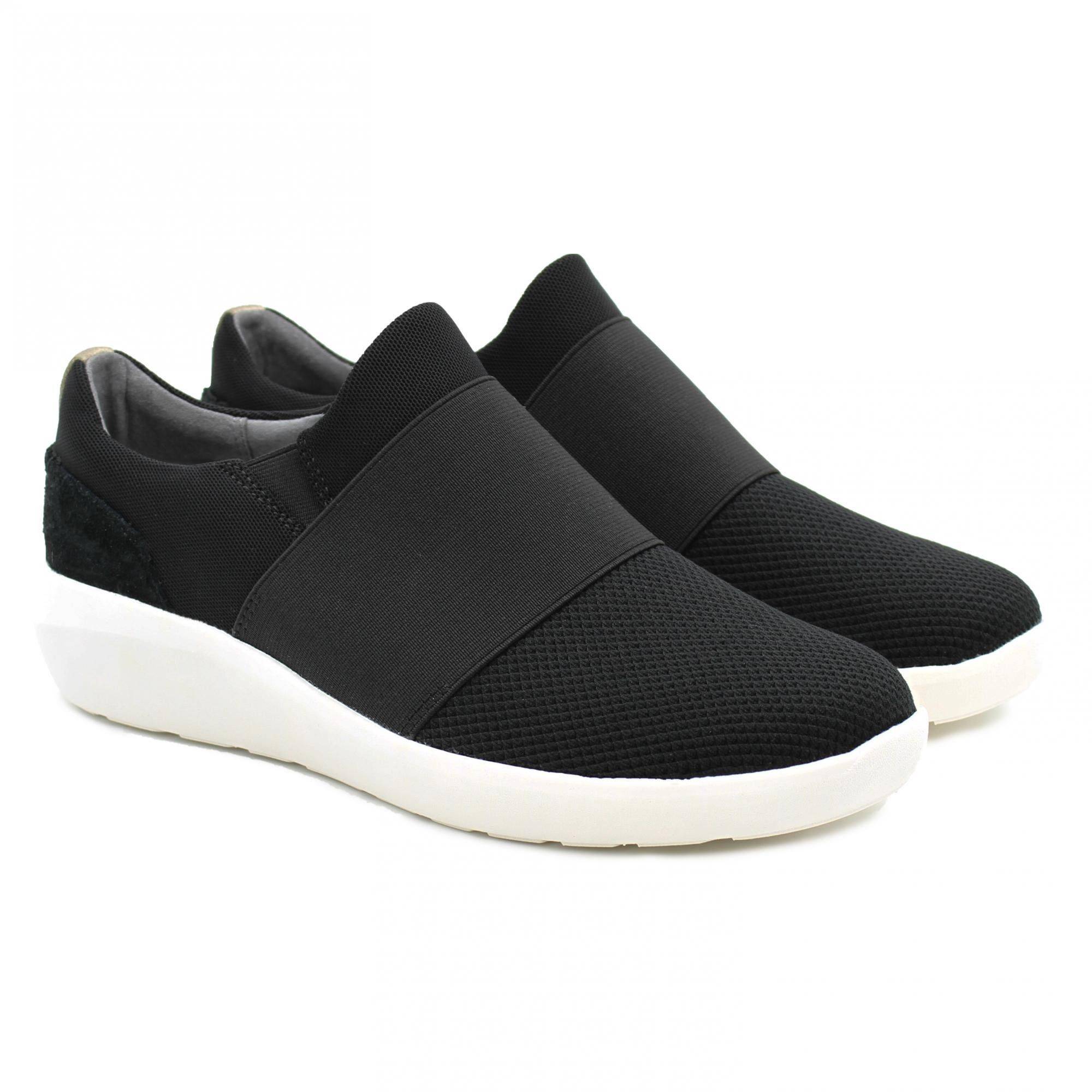 

Кроссовки женские Clarks Kayleigh Band черные 39.5 EU, Kayleigh Band