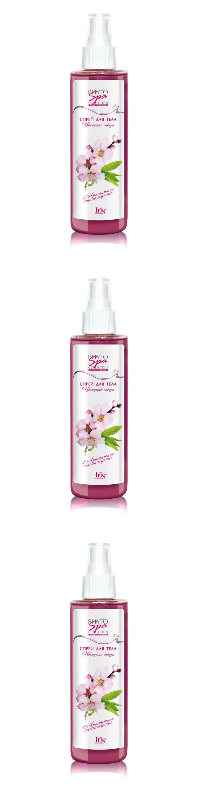 

Спрей для тела Iris Phyto Spa Collection ЦВЕТУЩАЯ САКУРА, 200 мл, 3 шт
