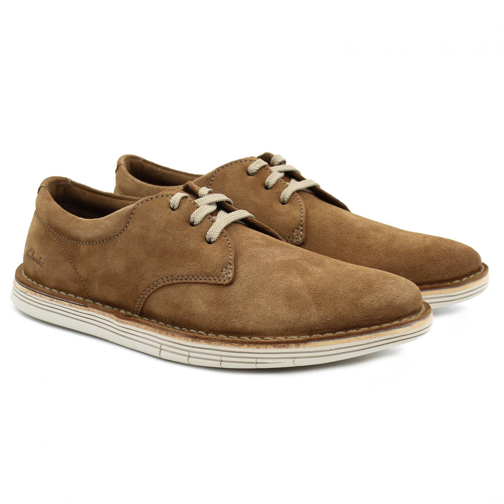 

Полуботинки мужские Clarks Forge Vibe 26157974 коричневые 41 EU, Forge Vibe 26157974