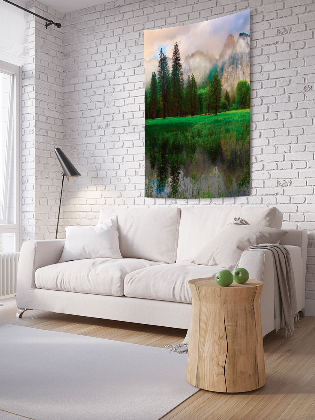 

Вертикальное фотопанно на стену JoyArty Яркое пятно 150x200 см, Яркое пятно