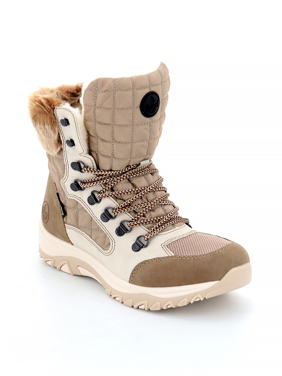 

Ботинки женские Rieker M9644-60 бежевые 40 RU, Бежевый, M9644