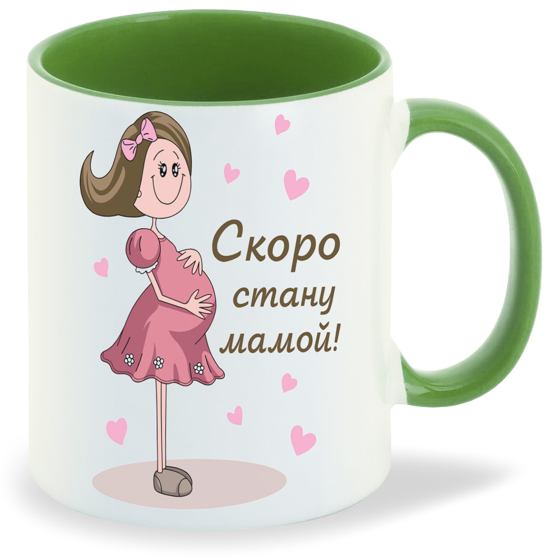 

Кружка CoolPodarok скоро стану мамой пузожитель, скоро стану мамой пузожитель