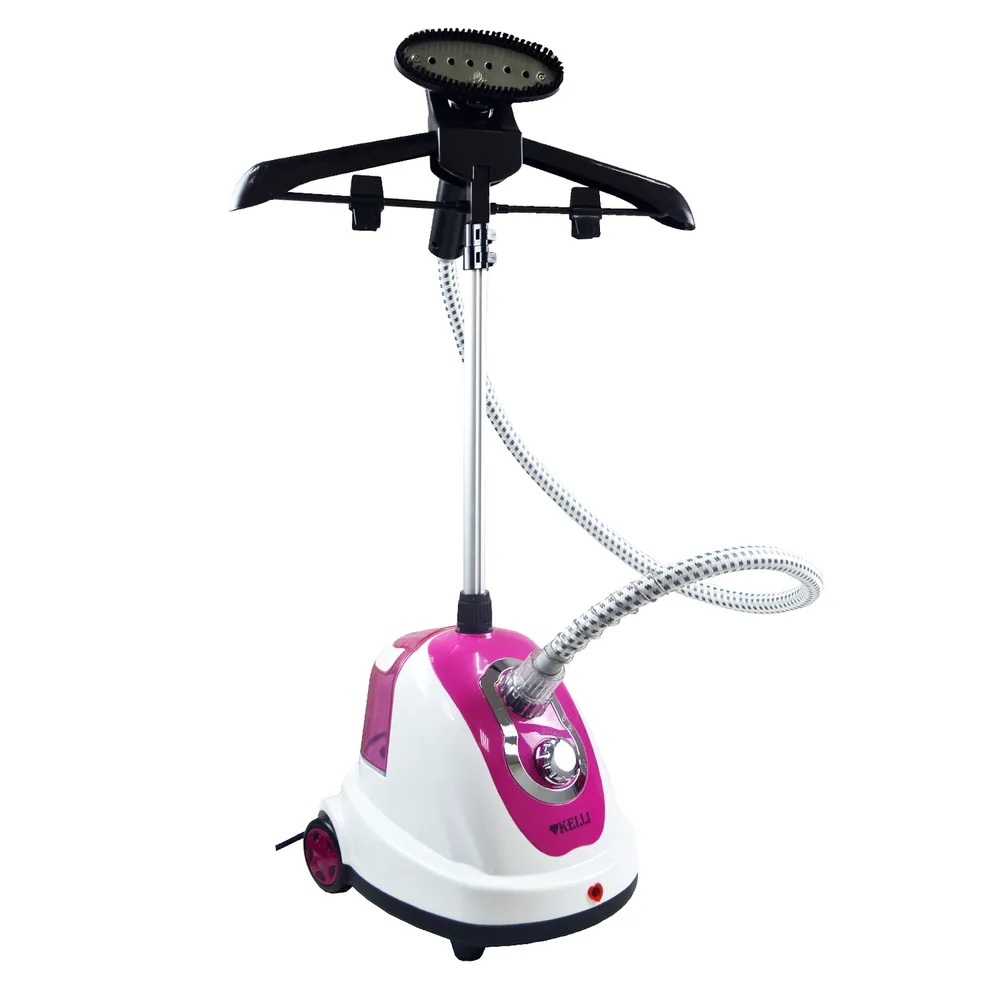 

Вертикальный отпариватель KELLI KL-305 2 л белый; розовый, KL-305
