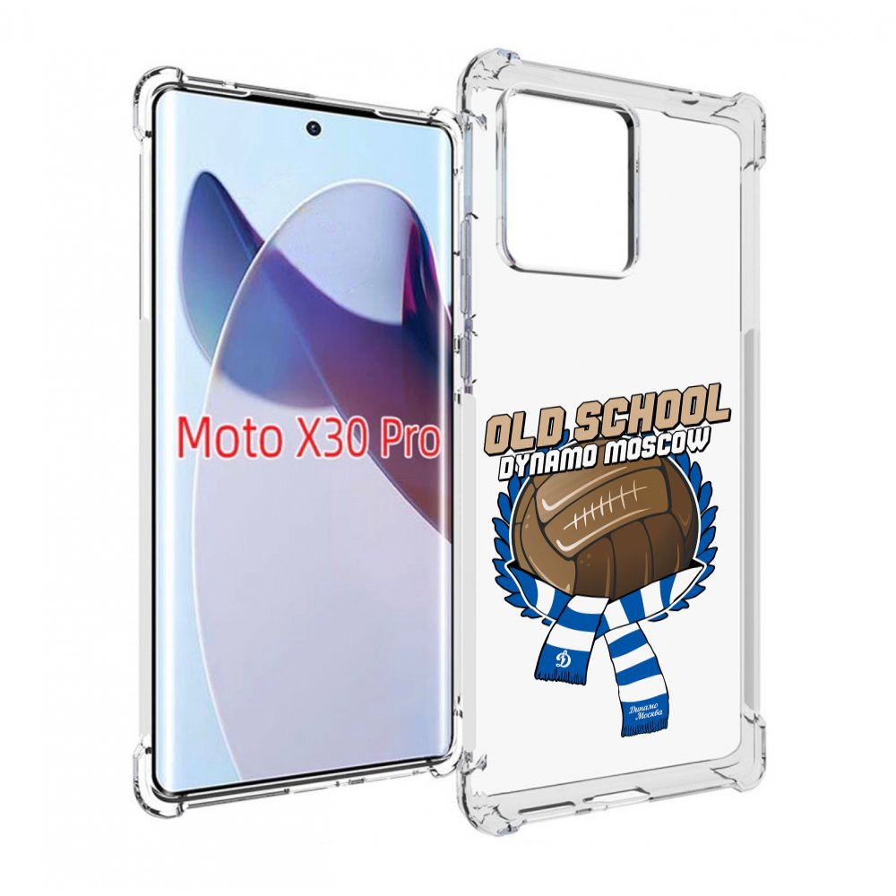 

Чехол MyPads ФК Динамо олд скул для Motorola Moto X30 Pro, Прозрачный, Tocco