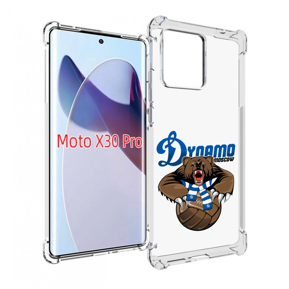 

Чехол MyPads ФК Динамо медведь для Motorola Moto X30 Pro, Прозрачный, Tocco