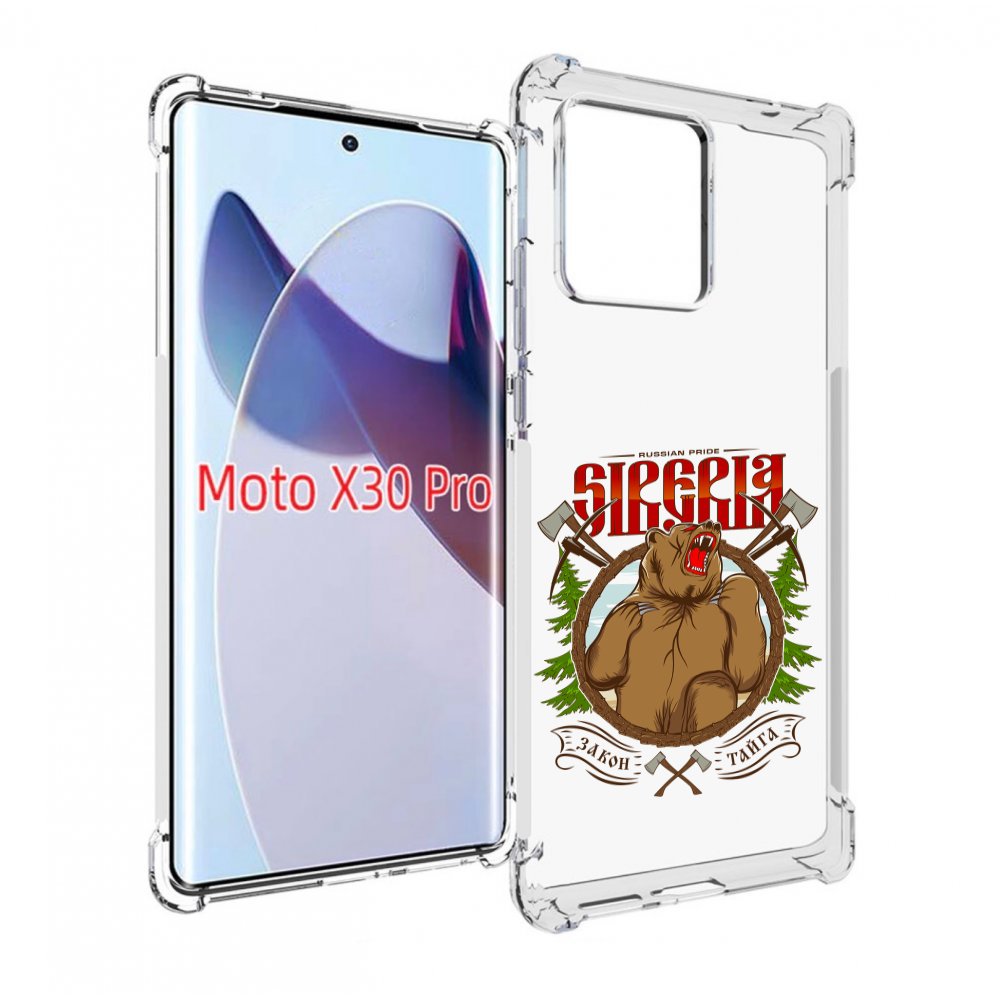 

Чехол MyPads Тайга для Motorola Moto X30 Pro, Прозрачный, Tocco