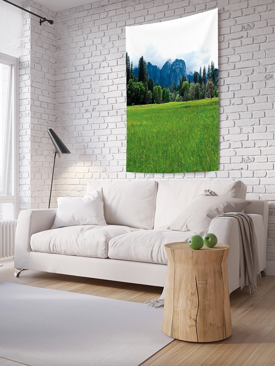 

Вертикальное фотопанно на стену JoyArty Свежая лужайка 150x200 см, Свежая лужайка