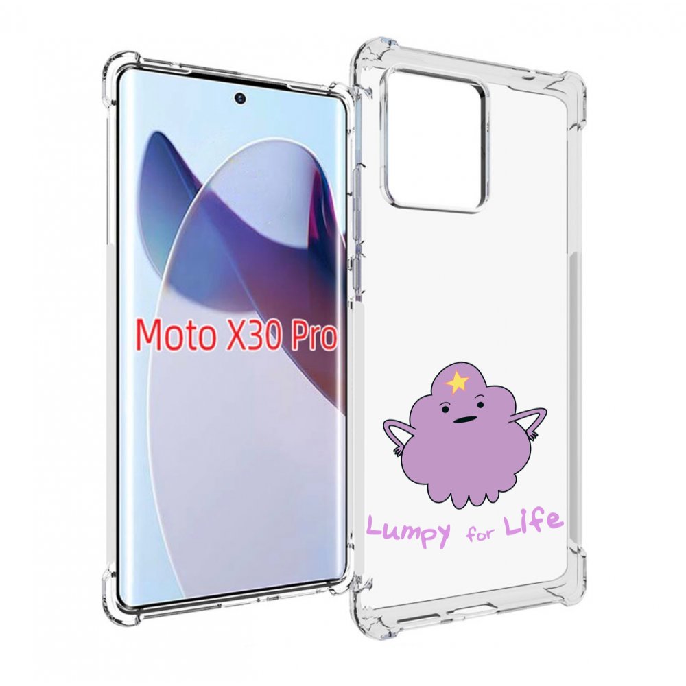 

Чехол MyPads Принцесса пупырчатого королевства для Motorola Moto X30 Pro, Прозрачный, Tocco