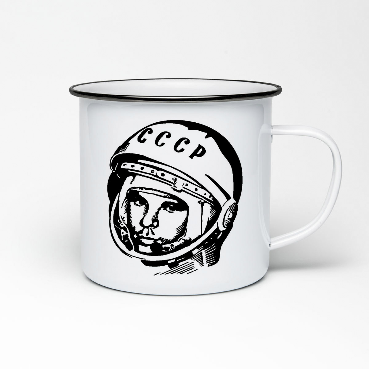 

Кружка металлическая CoolPodarok Космонавт