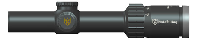 

Оптический прицел Nikko Stirling Boar Eater 1-4x24, 30 мм, грав. сетка 4 Dot Extreme
