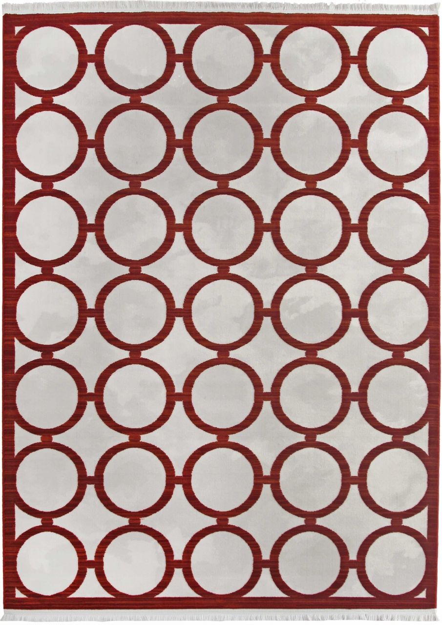 

Ковер SARDES TRUVA 08421R RED / RED ворс 13 мм Акрил 2,34x3,4 м