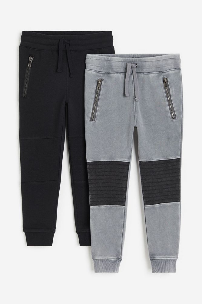 

Брюки детские H&M 1188862, Черный, мытый серый, 116, 1188862