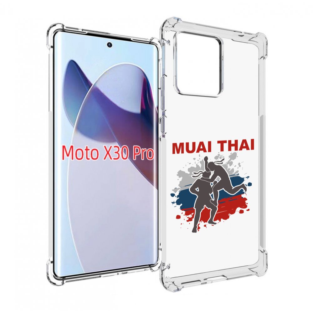 

Чехол MyPads Муайтай для Motorola Moto X30 Pro, Прозрачный, Tocco