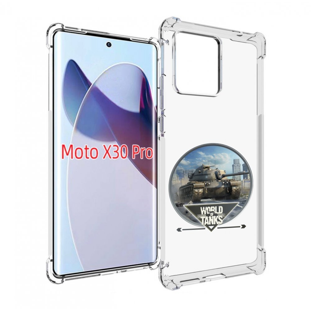 

Чехол MyPads Мир танков для Motorola Moto X30 Pro, Прозрачный, Tocco