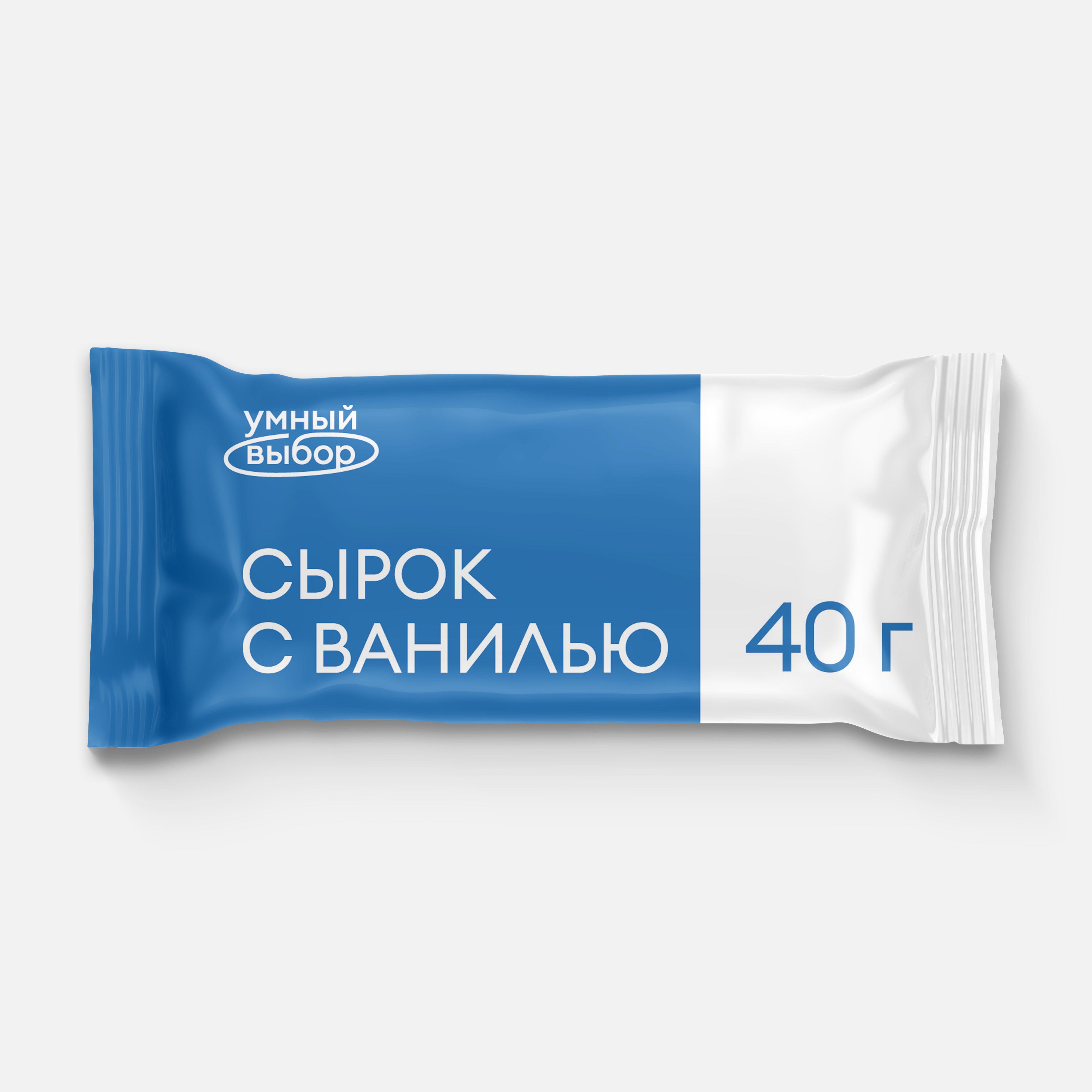 

Сырок Умный выбор в шоколадной глазури, с ванилью, 23%, 40 г