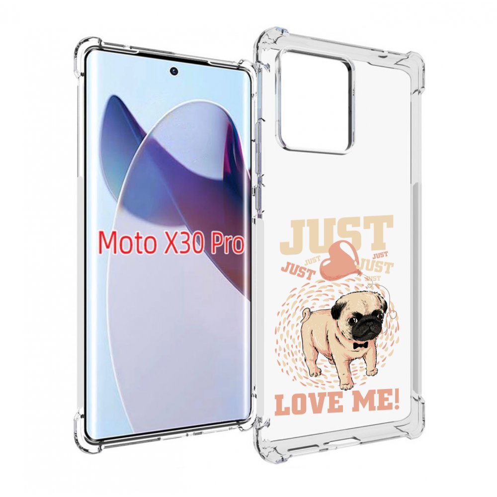 

Чехол MyPads Люби меня для Motorola Moto X30 Pro, Прозрачный, Tocco