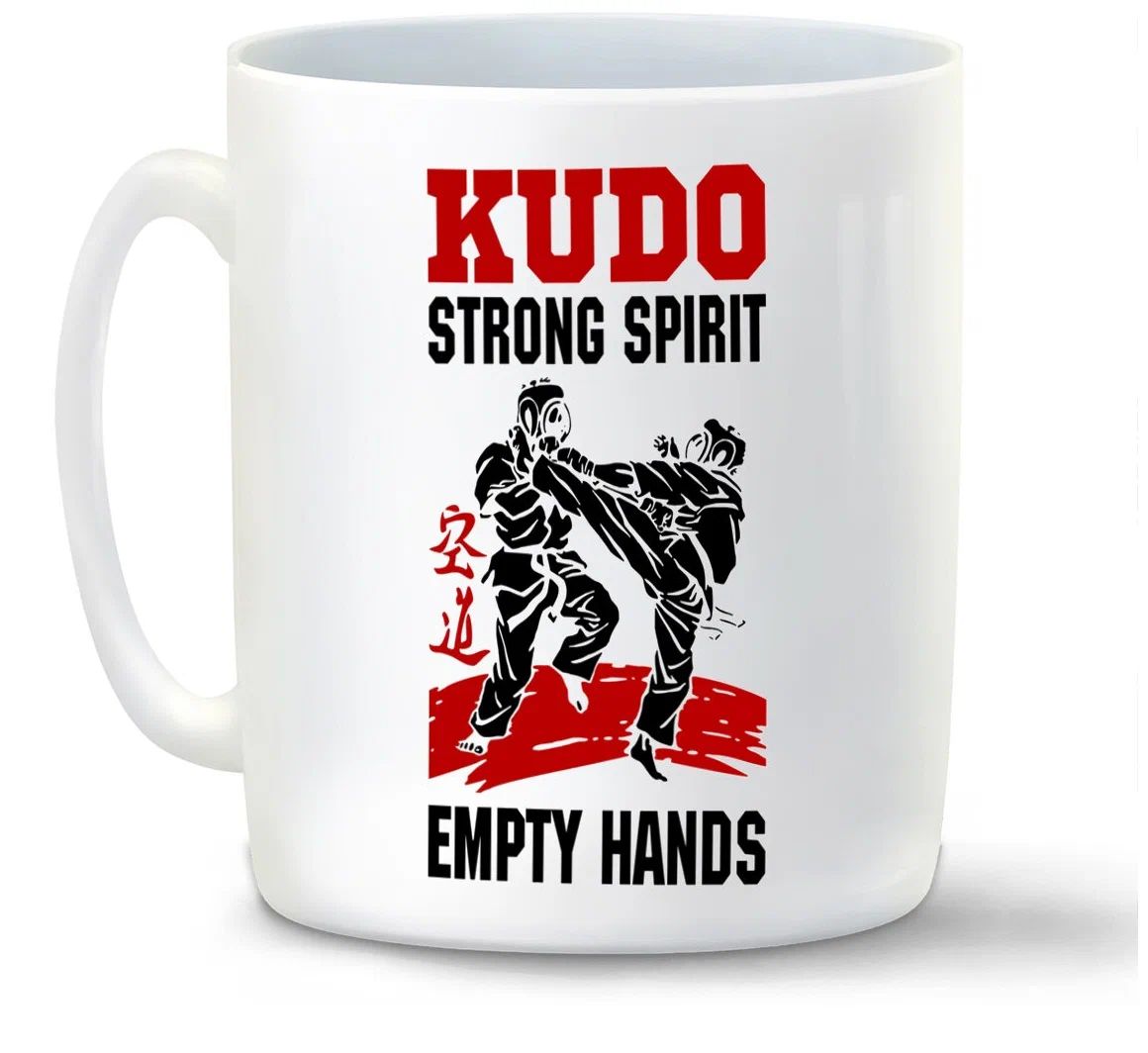 

Кружка CoolPodarok Kudo strong spirit empty hands