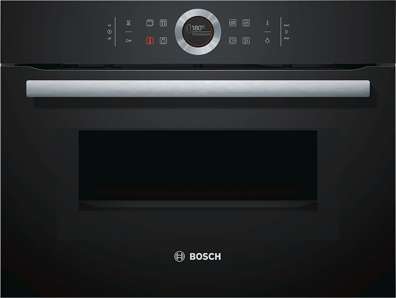 фото Духовой шкаф bosch serie 8 cmg633bb1 black