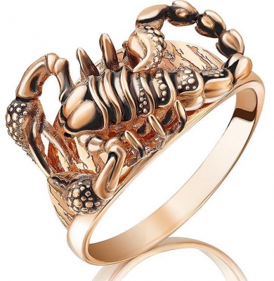 

Кольцо из золота р. 20 PLATINA jewelry 01-5089-00-000-1110-59, эмаль, 01-5089-00-000-1110-59