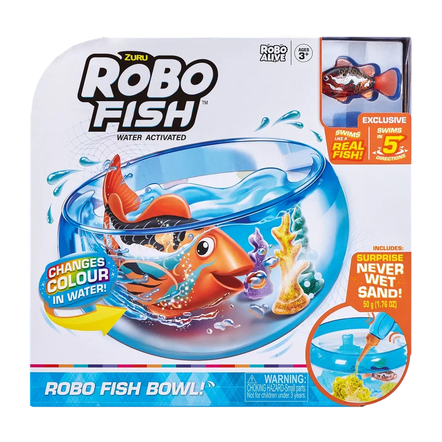 

Игрушка Robo Alive Zuru S001 Robo Fish, Разноцветный, Robo Fish