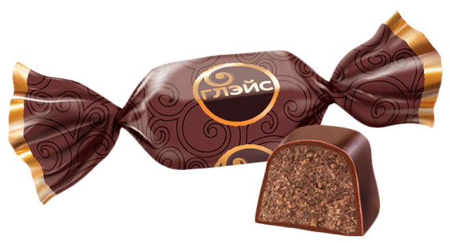 Конфеты глазированные КДВ Глэйс с шоколадным вкусом