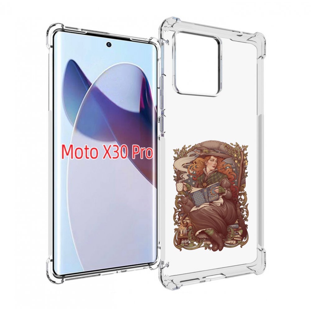 

Чехол MyPads Женские_126 для Motorola Moto X30 Pro, Прозрачный, Tocco