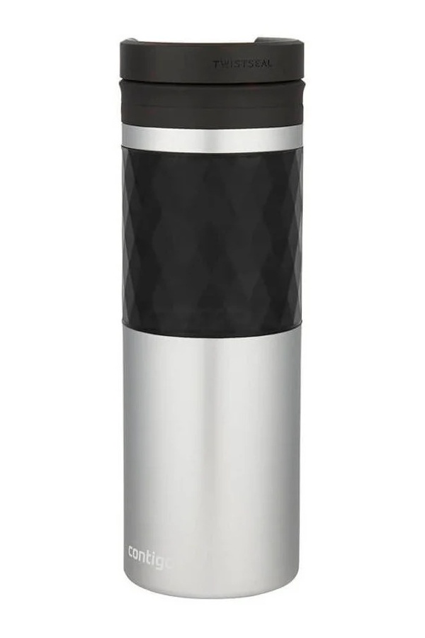 

Термокружка Contigo Glaze 2095393 стальной/черный