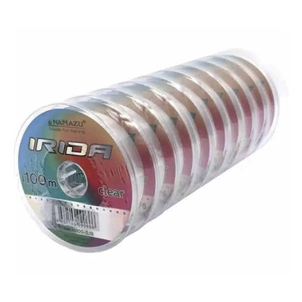 

Леска Namazu Irida прозрачная d 0,45 мм 100 м, Irida