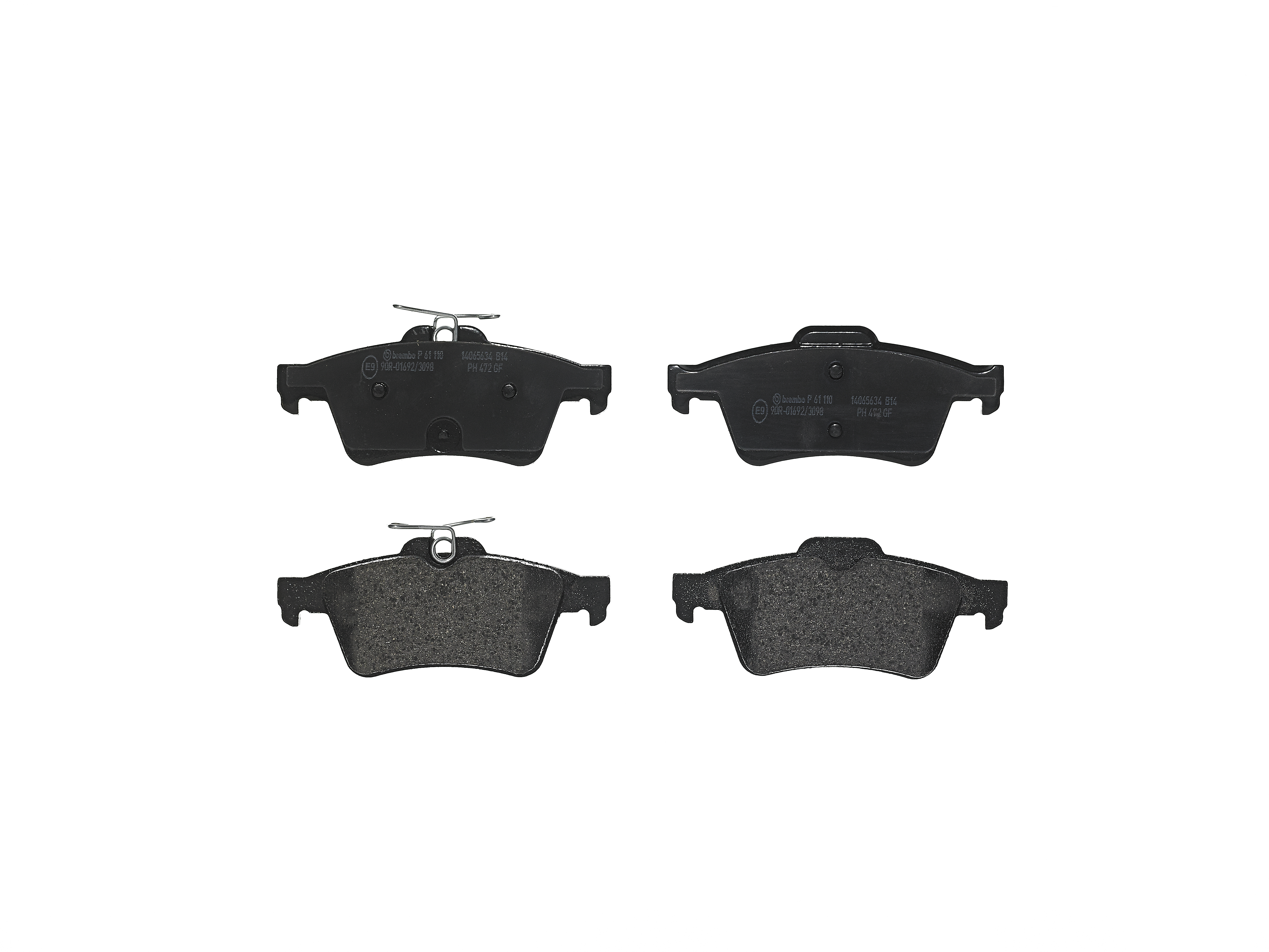

Колодки дисковые задние Peugeot 508 1.6/1.6HDi/2.0HDi 10> P61110