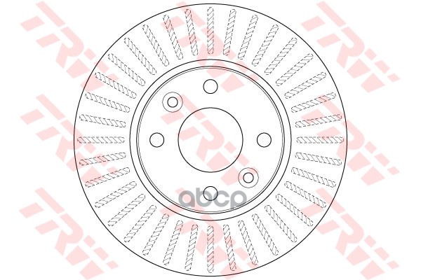 

Диск Тормозной Renault Kangoo 08- Передний Вент.D=