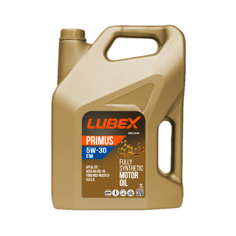 

Моторное масло LUBEX синтетическое Primus FM 5W30 SL СF А5 B5 7л