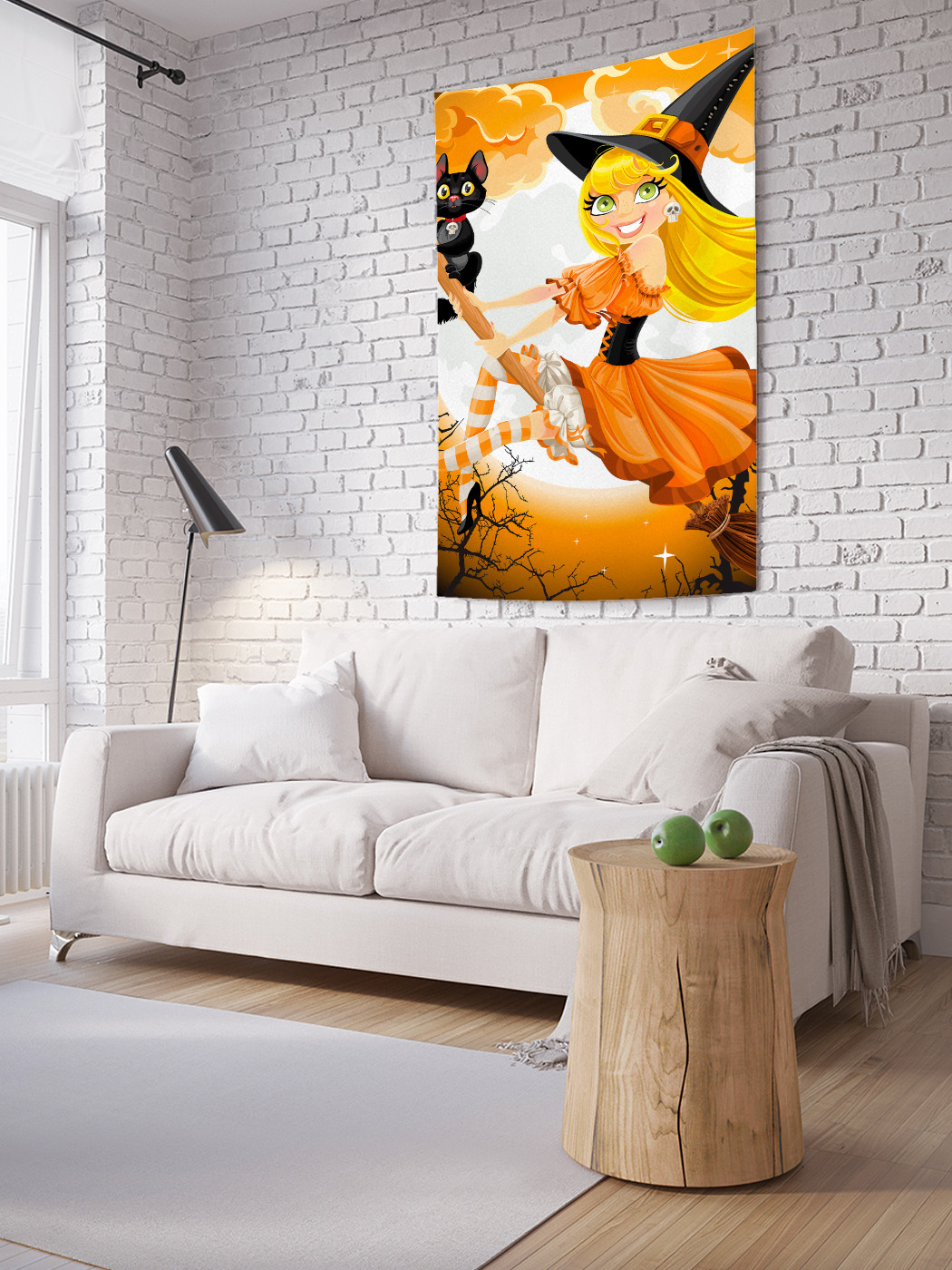 

Вертикальное фотопанно на стену JoyArty Прекрасная ведьма 150x200 см, Прекрасная ведьма