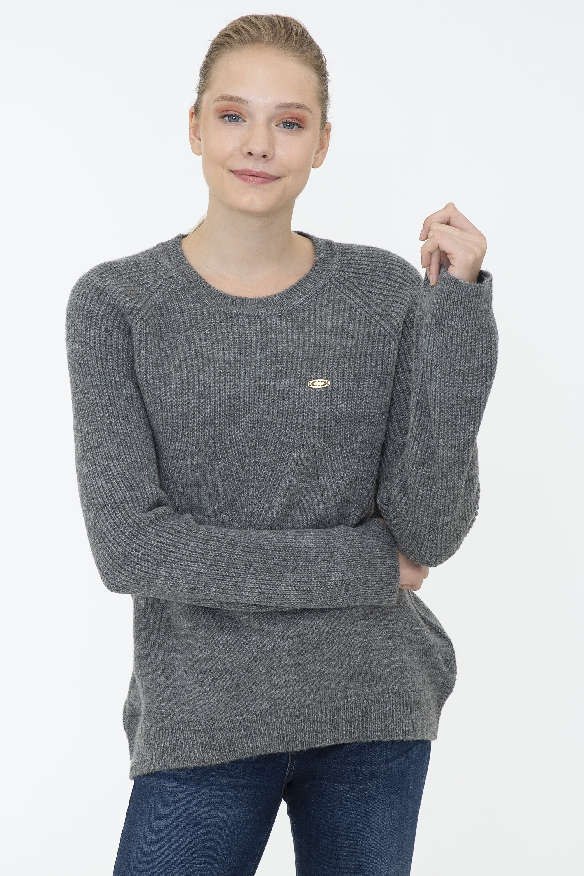 

Джемпер женский U.S. POLO Assn. серый, G082SZ0TK0BLANC