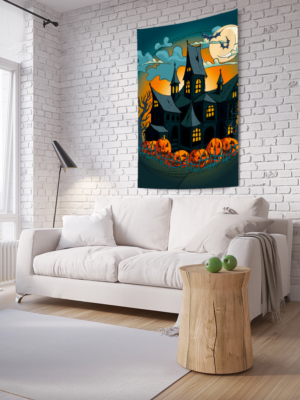 

Вертикальное фотопанно на стену JoyArty Устрашающее поместье 150x200 см, Устрашающее поместье