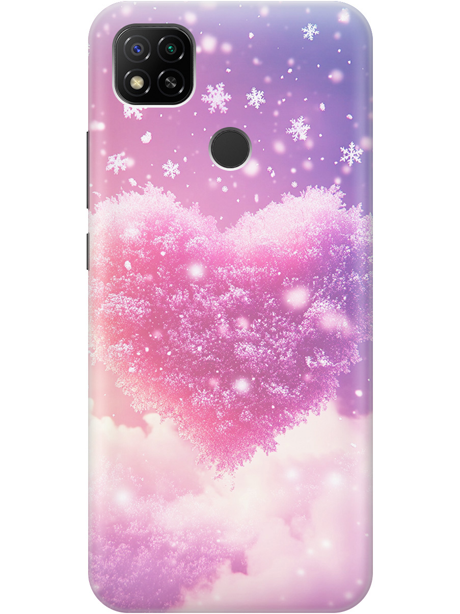 

Силиконовый чехол на Xiaomi Redmi 10A / 9C с принтом "Пушистое сердце", Прозрачный;белый;розовый, 723311791