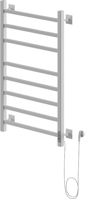 

Полотенцесушитель электрический Ника Step-2 80/40 белый матовый, R