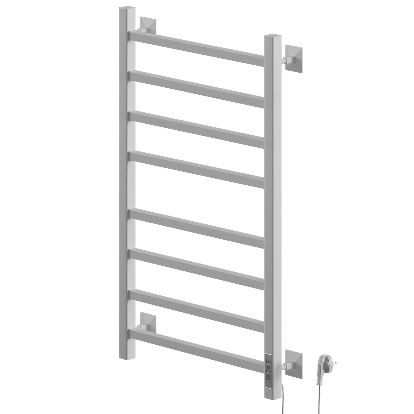

Полотенцесушитель Электрический Ника STEP-1 800х400 RAL9016 белый матовый арт. STEP-1 80/4